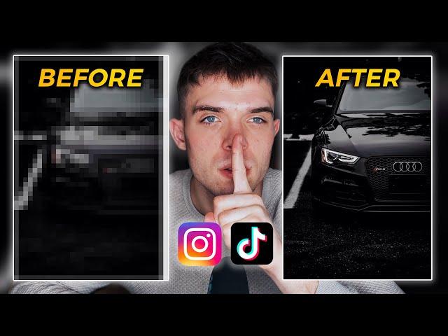 My Secret To Uploading 4k High Quality Reels On Instagram & Tiktok