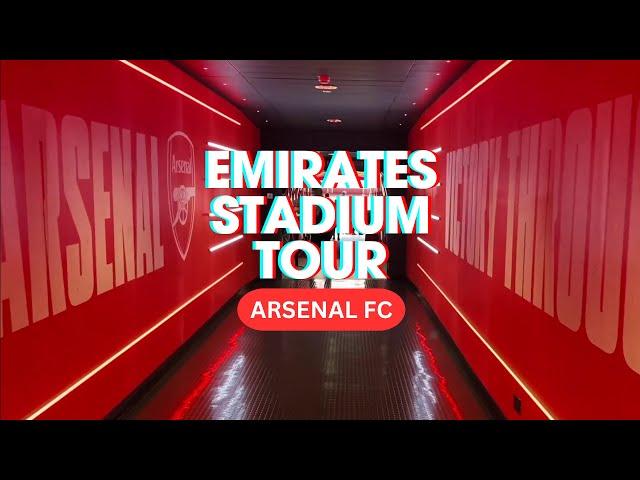 Arsenal FC Emirates Stadium Tour - September 2023