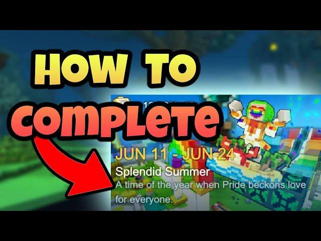 Trove How To Complete The Splendid Summer Questline