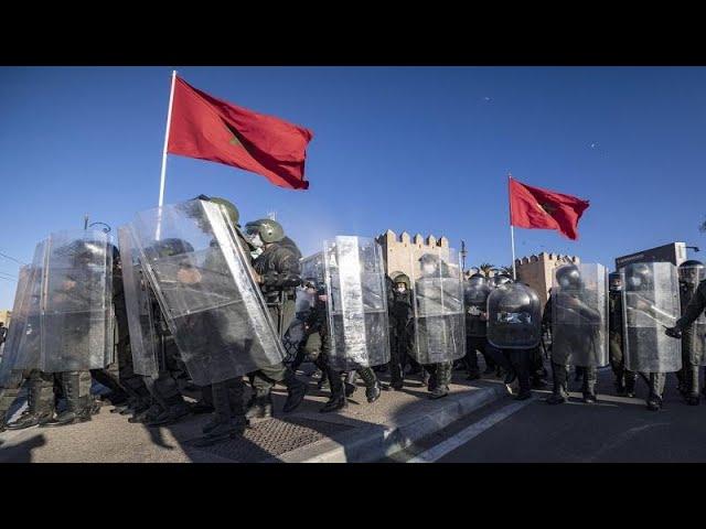 Moroccan police disperse demonstration against Covid-19 health pass