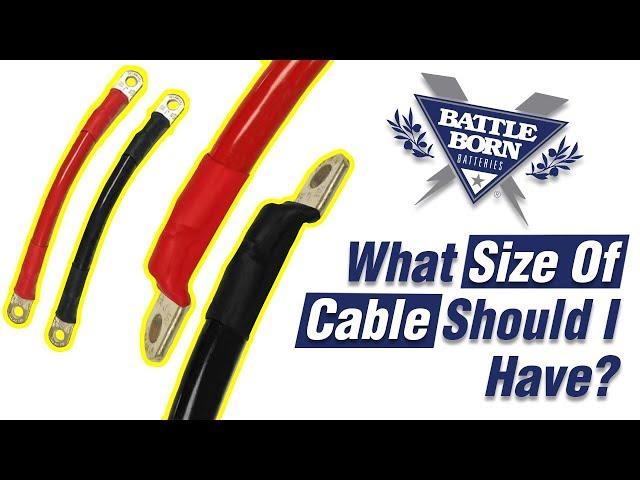 FAQ: What Size Cable Should I Use For My Batteries? | Battle Born Batteries