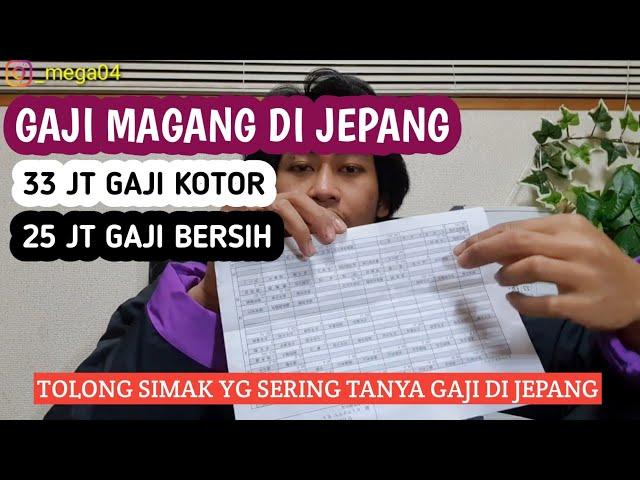 Gaji magang diJepang 2020