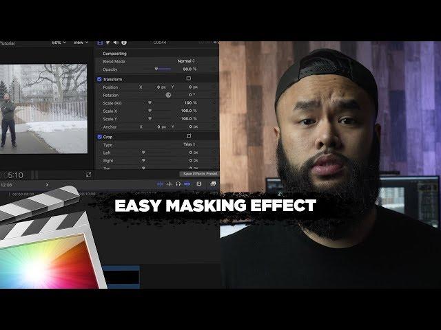 SUPER EASY Masking Transition Effect | Final Cut Pro X