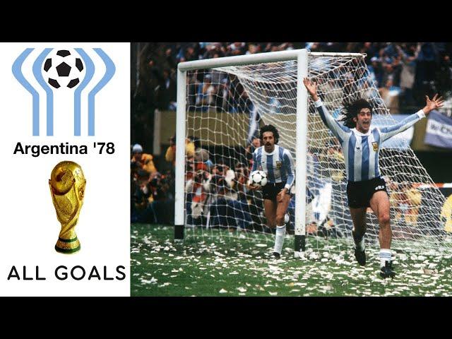 FIFA World Cup 1978 - All Goals