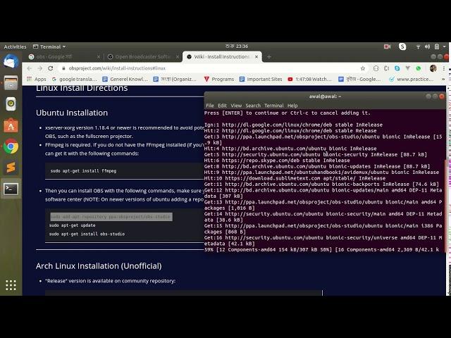 How to Install #OBS (Open Broadcaster Software) on Linux (Ubuntu)