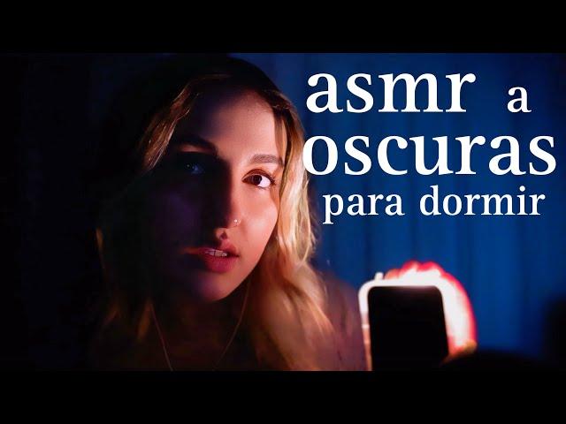 asmr a OSCURAS para DORMIR (mouth sounds, toco tu carita) Ale ASMR