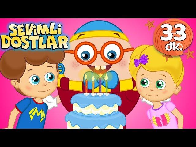 Doğum Günü Şarkısı  İyi ki Doğdun | Sevimli Dostlar Bebek Şarkıları |  Adisebaba TV Kids Songs