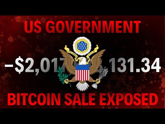 Bitcoin Will CRASH -18% After $2 BILLION Sale? (GOVERNMENT WALLET EXPOSED)