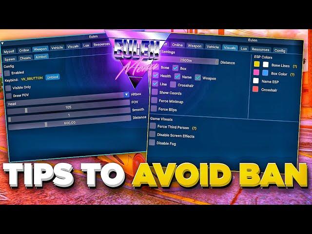 Tips to avoid server bans (FiveM cheating beginners guide)