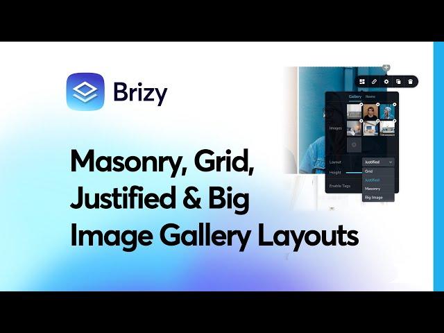 Get full control over Your Gallery Layouts: Grid, Masonry, Justified & Big Image