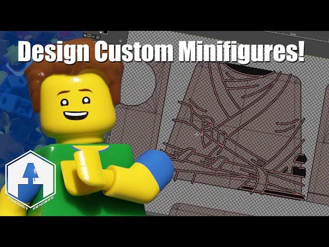 How to Design Custom Lego Minifigures | August Renders™