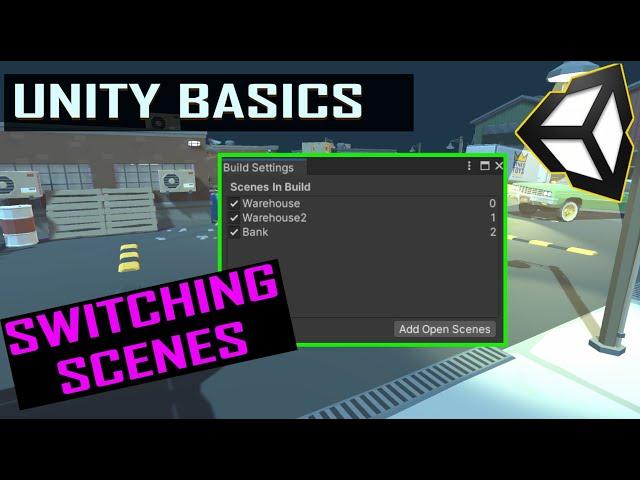 Unity Basics - How to switch Scenes (Levels)