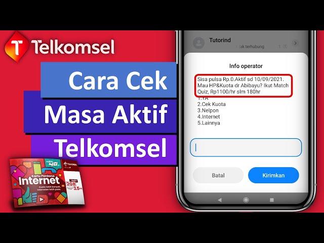 Cara Cek Masa Aktif Kartu Telkomsel