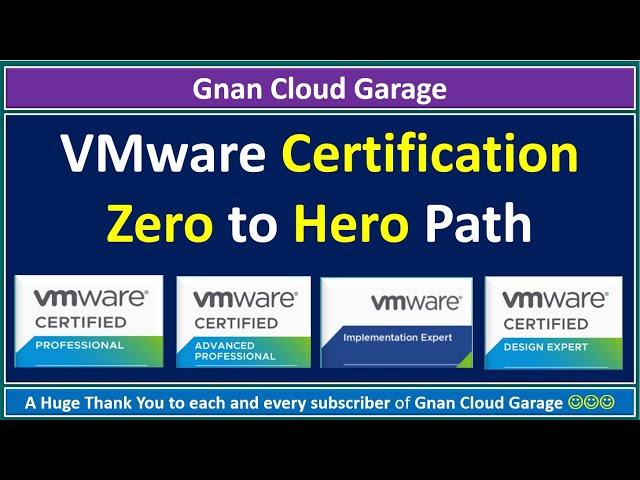 VMware Certification Zero to Hero Path | #vmwareexplore  Certifications and Badges | VCDX