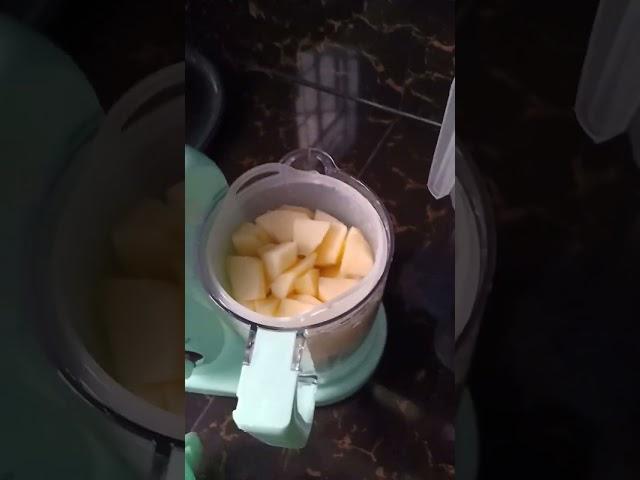 apple and banana solid food for baby