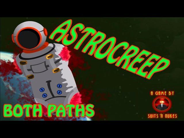 Astrocreep (Flash Game) - Full Game HD Walkthrough (Both Paths/Endings) - No Commentary