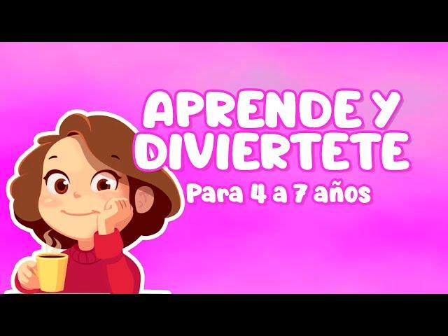 ¡Aprende junto a tu hijo! Preguntas para niños de 4 a 7 años | Videos educativos para niños