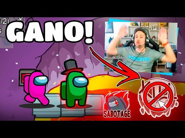 AMONG US | SOY BUENISIMO! GANO CON EL BOTON DE MATAR BUGUEADO!!