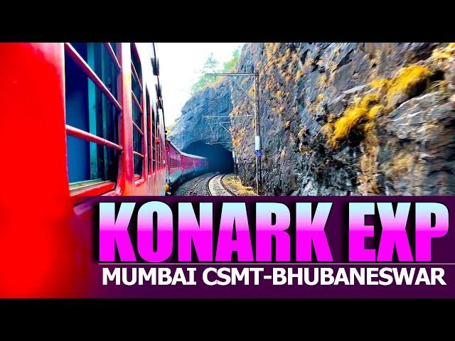 MUMBAI CSMT-BHUBANESWAR FULL JOURNEY IN 11019/KONARK EXP #telugutrainvlogs #trainjourney