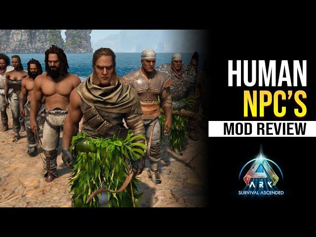 Human NPCs - Mod Review (Ark Survival Ascended)