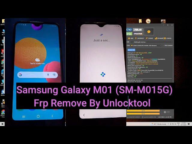 Samsung M01 M015G Frp UnlockTool WITH TEST POINT