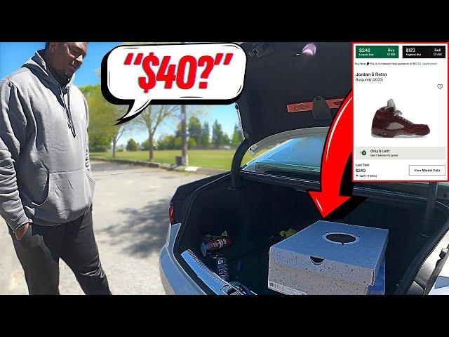 He Sold His Jordans For DIRT CHEAP! (Made Over $250+)