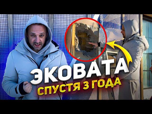 Что стало с Эковатой через 3 года! Реальный отзыв заказчика - разбираем Теплокаркас.