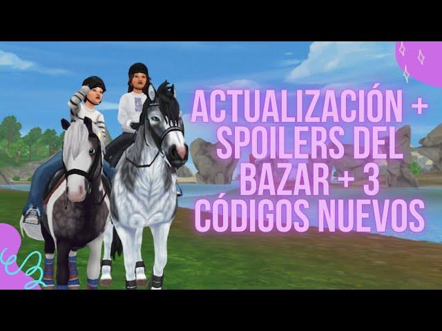 Actualización, SPOILER de rebajas en caballos y 3 NUEVOS CODIGOS (SC GRATIS)