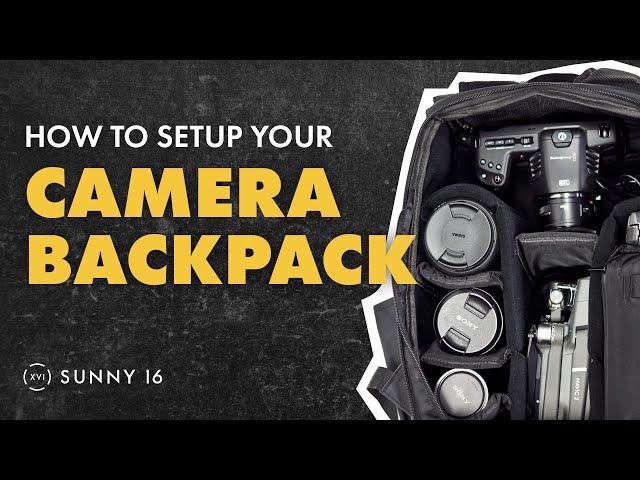 Camera Bag Setup: How to Pack Camera Backpack for Hiking, Photography and Travel
