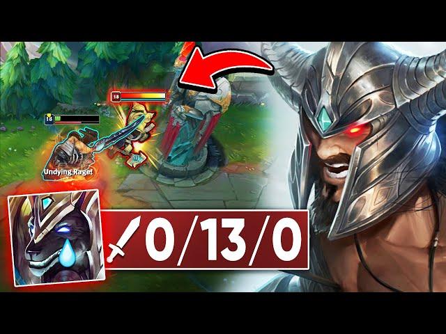 HOW TO MAKE NASUS PLAYERS SUFFER! (RANK 1 TRYNDAMERE)