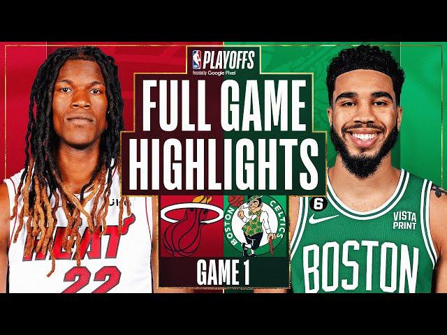 #8 Heat at #2 CELTICS | FULL GAME 1 HIGHLIGHTS | May 17, 2023