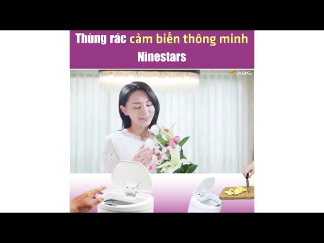 Thùng rác thông minh cảm ứng Xiaomi Ninestars | Công nghệ cảm biến hồng ngoại