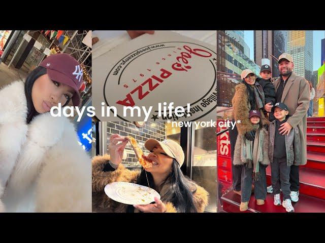 days in my life | christmas in new york.