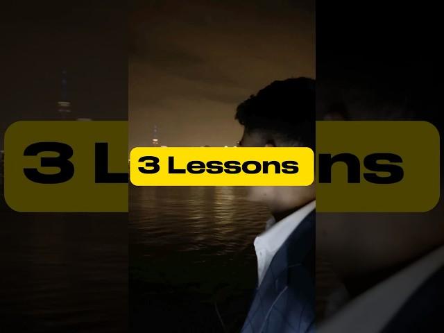 3 Biggest Lessons | Kevin Finance