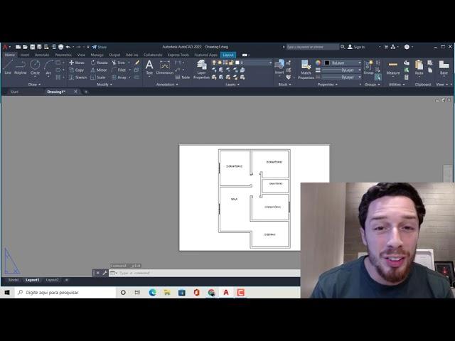 Como Plotar seu Projeto em Escala - AUTOCAD 2022