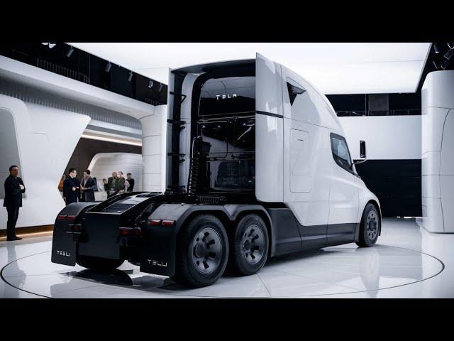 "2025 Tesla Semi: How It Beats Diesel Trucks in Every Way"| First Look