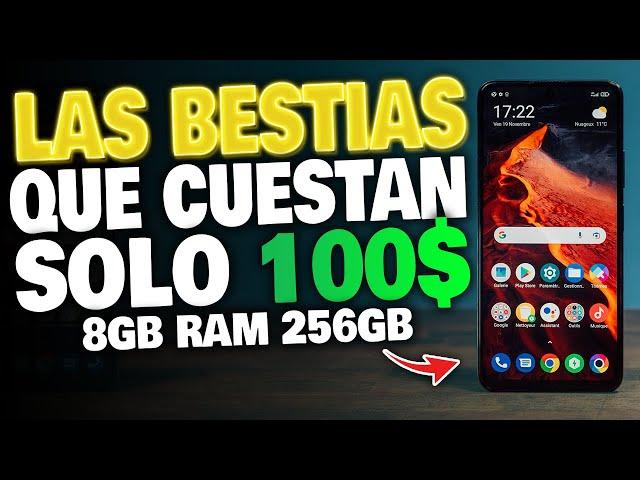 3 TELÉFONOS DE GAMA ALTA QUE SOLO CUESTAN 100$ ¡MAS BARATO IMPOSIBLE!  