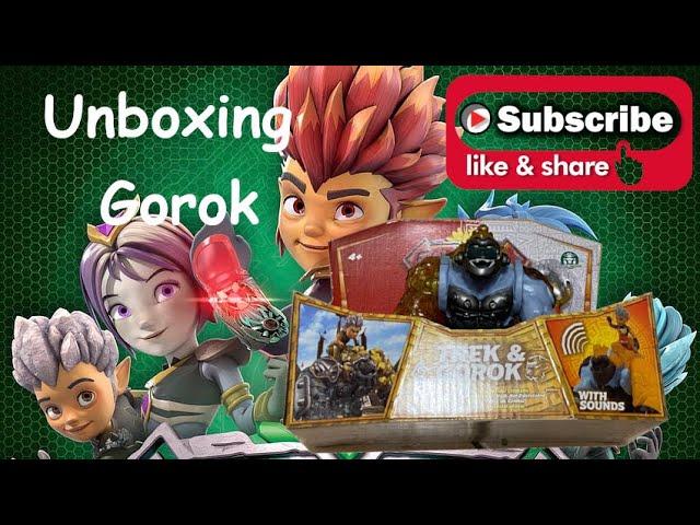 Unboxing Gormiti Alfa Gorok and Gameplay APP