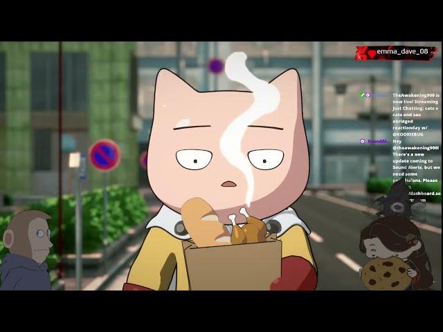 ONE PUNCH CAT (animation) - 'Saitameow' the Hero  w/ @KOOKIEBUG