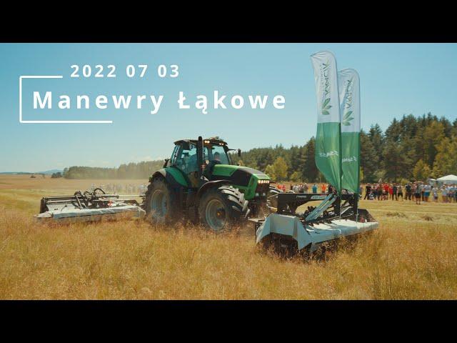 Manewry Łąkowe - Nowy Targ 2022 - Organizatorzy: Firmy Kracik i SaMASZ - Pokaz Sprzętu Rolniczego