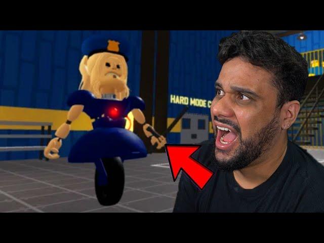 POLICIAL PEIDÃO BARRY VIROU UMA ROBÔ NO ROBLOX!