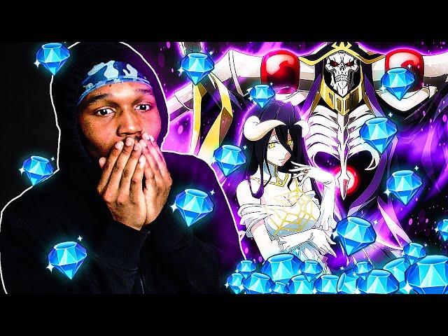 1200 GEMS OVERLORD X 7DS GRANDCROSS COLLABORATION SUMMONS?! 6/6 Ainz?! [7DS: Grand Cross]