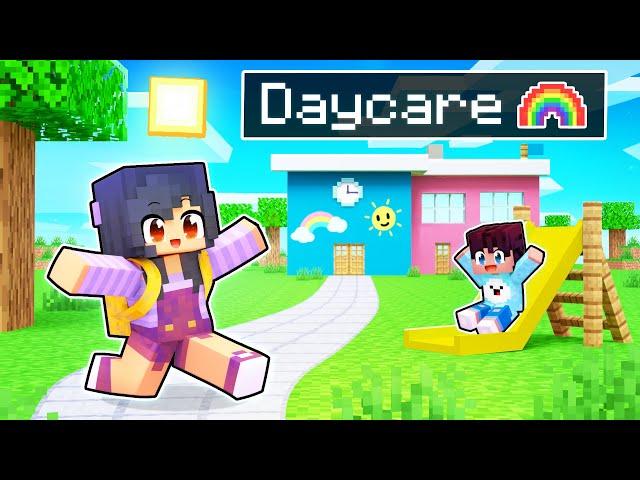 Opening Our New DAYCARE In Minecraft!