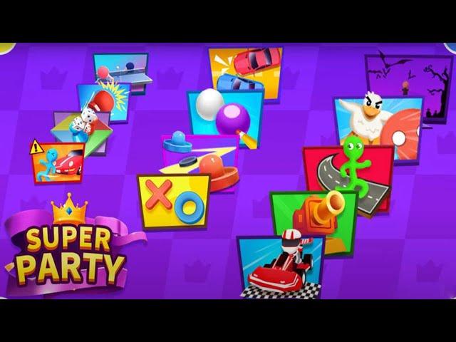 Super Party - 234 Players Gameplay Walkthrough MINIGAMES Android App 2023