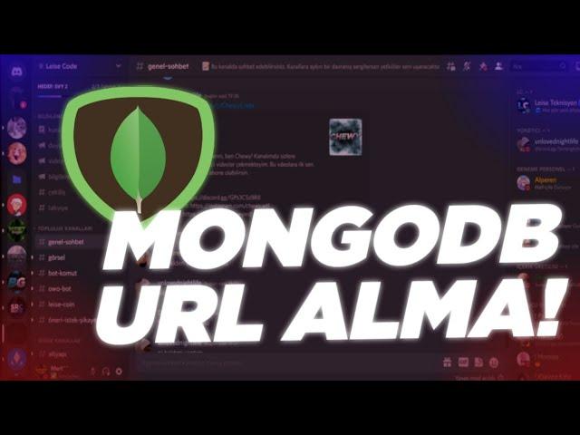 DISCORD BOT ICIN MONGO DB URL'SI NASIL ALINIR