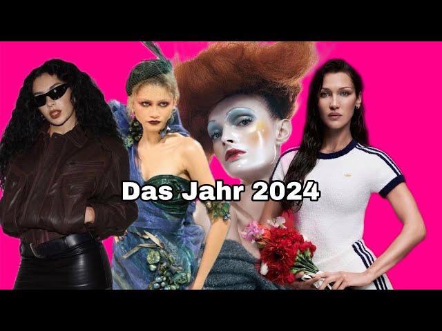 Der Jahresrückblick 2024/ Maison Margiela, Met Gala2024, Vicktorias Secret comeback, neue CDs. usw.