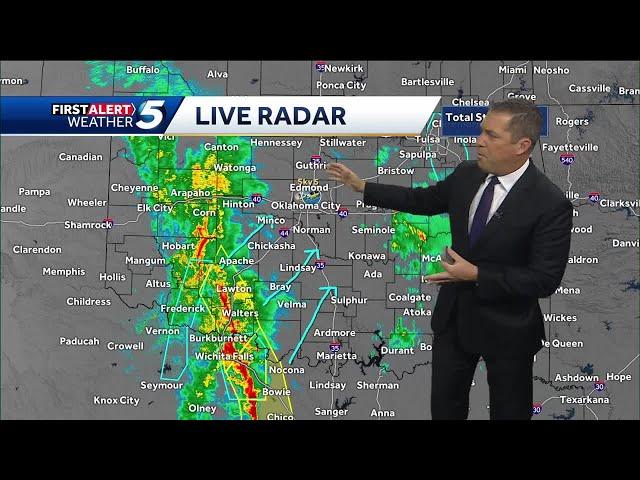 Oklahoma storms update 218 pm Friday