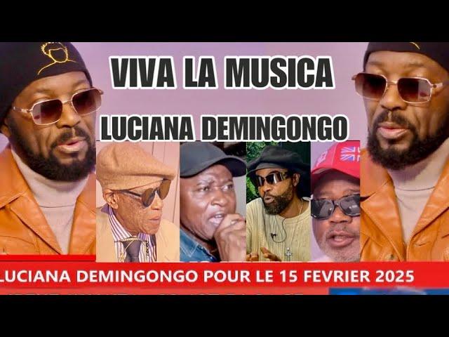 LUCIANA DEMINGONGO Vérité Choc‼️Conflit REDDY AMISI & STINO MUBI, GLORIA,MARAY depuis VIVA LA MUSICA