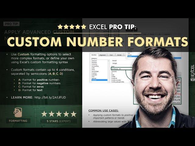 EXCEL PRO TIP: Custom Number Formats