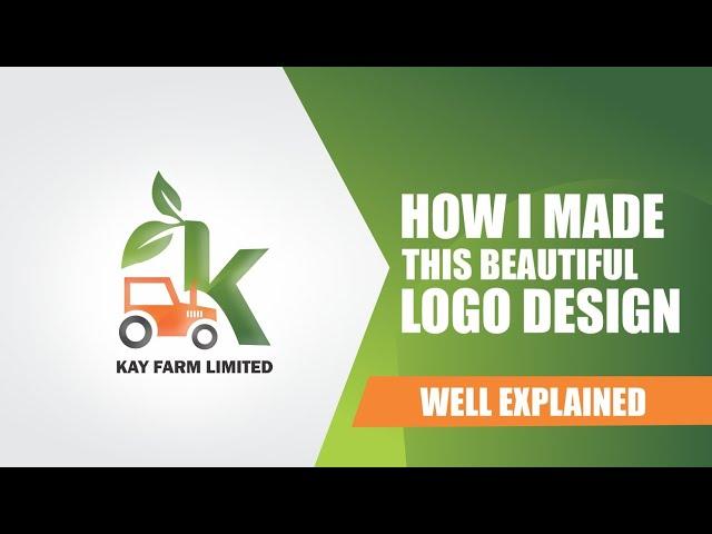 How I designed this Logo in 10 mins - Step by Step explanations